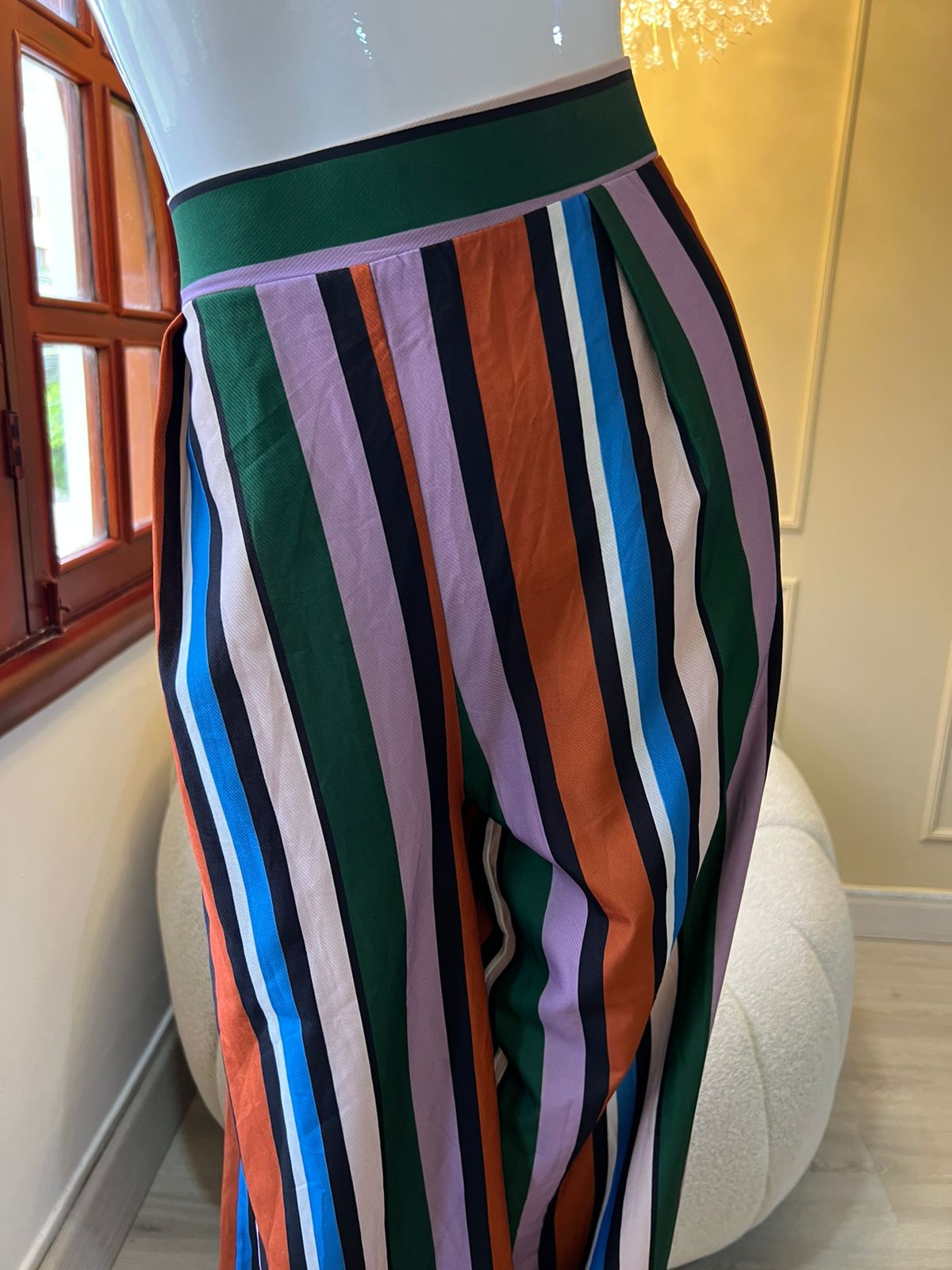 Colored Striped Pants 