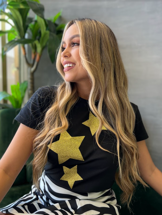 T-shirt woman printed STARS 